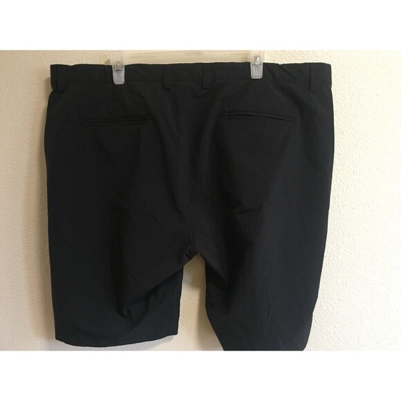 GOLF GODS Men’s Sz 42 Golf Shorts Black Classic Nylon Sportswear Outdoor Active - Picture 2 of 11